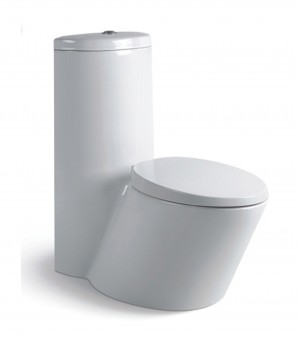 كرسي أفرنجي أبيض اوتس  صيني  25سم # 1836 (wash down)